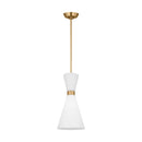 One Light Pendant<br /><span style="color:#4AB0CE;">Entrega: 2-3 semanas en USA</span><br /><span style="color:#4AB0CE;font-size:60%;">PREGUNTE POR ENTREGA EN PANAMA</span><br />Collection: Belcarra<br />Finish: Satin Brass