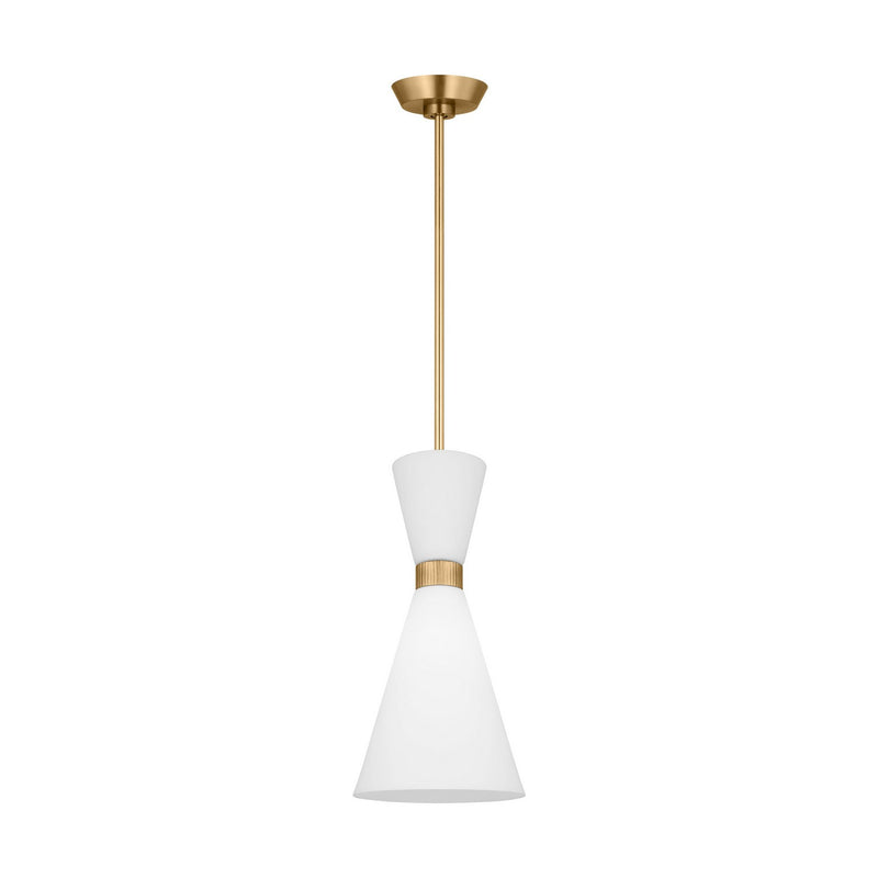 One Light Pendant<br /><span style="color:#4AB0CE;">Entrega: 2-3 semanas en USA</span><br /><span style="color:#4AB0CE;font-size:60%;">PREGUNTE POR ENTREGA EN PANAMA</span><br />Collection: Belcarra<br />Finish: Satin Brass