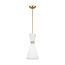 One Light Pendant<br /><span style="color:#4AB0CE;">Entrega: 4-10 dias en USA</span><br /><span style="color:#4AB0CE;font-size:60%;">PREGUNTE POR ENTREGA EN PANAMA</span><br />Collection: Belcarra<br />Finish: Satin Brass