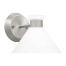 One Light Wall Sconce<br /><span style="color:#4AB0CE;">Entrega: 4-10 dias en USA</span><br /><span style="color:#4AB0CE;font-size:60%;">PREGUNTE POR ENTREGA EN PANAMA</span><br />Collection: Belcarra<br />Finish: Brushed Steel