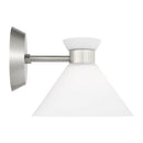 One Light Wall Sconce<br /><span style="color:#4AB0CE;">Entrega: 4-10 dias en USA</span><br /><span style="color:#4AB0CE;font-size:60%;">PREGUNTE POR ENTREGA EN PANAMA</span><br />Collection: Belcarra<br />Finish: Brushed Steel