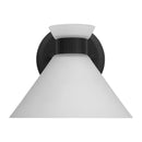 One Light Wall Sconce<br /><span style="color:#4AB0CE;">Entrega: 4-10 dias en USA</span><br /><span style="color:#4AB0CE;font-size:60%;">PREGUNTE POR ENTREGA EN PANAMA</span><br />Collection: Belcarra<br />Finish: Midnight Black