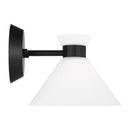 One Light Wall Sconce<br /><span style="color:#4AB0CE;">Entrega: 4-10 dias en USA</span><br /><span style="color:#4AB0CE;font-size:60%;">PREGUNTE POR ENTREGA EN PANAMA</span><br />Collection: Belcarra<br />Finish: Midnight Black