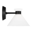 One Light Wall Sconce<br /><span style="color:#4AB0CE;">Entrega: 4-10 dias en USA</span><br /><span style="color:#4AB0CE;font-size:60%;">PREGUNTE POR ENTREGA EN PANAMA</span><br />Collection: Belcarra<br />Finish: Midnight Black