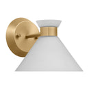 One Light Wall Sconce<br /><span style="color:#4AB0CE;">Entrega: 4-10 dias en USA</span><br /><span style="color:#4AB0CE;font-size:60%;">PREGUNTE POR ENTREGA EN PANAMA</span><br />Collection: Belcarra<br />Finish: Satin Brass