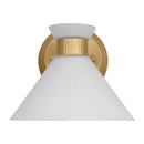 One Light Wall Sconce<br /><span style="color:#4AB0CE;">Entrega: 4-10 dias en USA</span><br /><span style="color:#4AB0CE;font-size:60%;">PREGUNTE POR ENTREGA EN PANAMA</span><br />Collection: Belcarra<br />Finish: Satin Brass