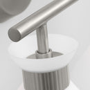Two Light Bath<br /><span style="color:#4AB0CE;">Entrega: 4-10 dias en USA</span><br /><span style="color:#4AB0CE;font-size:60%;">PREGUNTE POR ENTREGA EN PANAMA</span><br />Collection: Belcarra<br />Finish: Brushed Steel