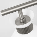 Three Light Bath<br /><span style="color:#4AB0CE;">Entrega: 4-10 dias en USA</span><br /><span style="color:#4AB0CE;font-size:60%;">PREGUNTE POR ENTREGA EN PANAMA</span><br />Collection: Belcarra<br />Finish: Brushed Steel