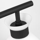 Three Light Bath<br /><span style="color:#4AB0CE;">Entrega: 4-10 dias en USA</span><br /><span style="color:#4AB0CE;font-size:60%;">PREGUNTE POR ENTREGA EN PANAMA</span><br />Collection: Belcarra<br />Finish: Midnight Black