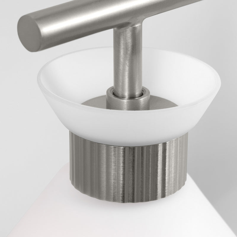 Four Light Bath<br /><span style="color:#4AB0CE;">Entrega: 4-10 dias en USA</span><br /><span style="color:#4AB0CE;font-size:60%;">PREGUNTE POR ENTREGA EN PANAMA</span><br />Collection: Belcarra<br />Finish: Brushed Steel