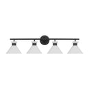 Visual Comfort Studio - DJV1014MBK - Four Light Bath - Belcarra - Midnight Black