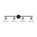 Visual Comfort Studio - DJV1014MBK - Four Light Bath - Belcarra - Midnight Black