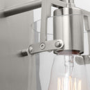 One Light Wall Sconce<br /><span style="color:#4AB0CE;">Entrega: 4-10 dias en USA</span><br /><span style="color:#4AB0CE;font-size:60%;">PREGUNTE POR ENTREGA EN PANAMA</span><br />Collection: Crofton<br />Finish: Brushed Steel