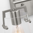 Two Light Bath<br /><span style="color:#4AB0CE;">Entrega: 4-10 dias en USA</span><br /><span style="color:#4AB0CE;font-size:60%;">PREGUNTE POR ENTREGA EN PANAMA</span><br />Collection: Crofton<br />Finish: Brushed Steel