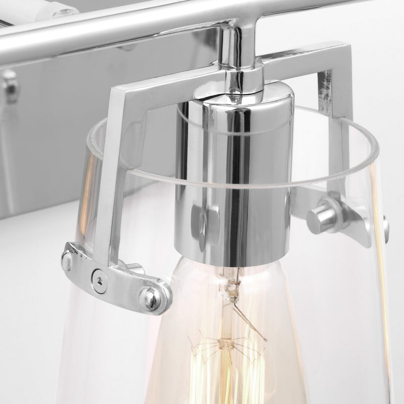Visual Comfort Studio - DJV1033CH - Three Light Bath - Crofton - Chrome