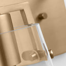 Four Light Bath<br /><span style="color:#4AB0CE;">Entrega: 4-10 dias en USA</span><br /><span style="color:#4AB0CE;font-size:60%;">PREGUNTE POR ENTREGA EN PANAMA</span><br />Collection: Crofton<br />Finish: Satin Brass