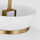 One Light Pendant<br /><span style="color:#4AB0CE;">Entrega: 4-10 dias en USA</span><br /><span style="color:#4AB0CE;font-size:60%;">PREGUNTE POR ENTREGA EN PANAMA</span><br />Collection: Pemberton<br />Finish: Matte White