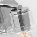 One Light Wall Sconce<br /><span style="color:#4AB0CE;">Entrega: 4-10 dias en USA</span><br /><span style="color:#4AB0CE;font-size:60%;">PREGUNTE POR ENTREGA EN PANAMA</span><br />Collection: Sayward<br />Finish: Chrome