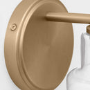 One Light Wall Sconce<br /><span style="color:#4AB0CE;">Entrega: 4-10 dias en USA</span><br /><span style="color:#4AB0CE;font-size:60%;">PREGUNTE POR ENTREGA EN PANAMA</span><br />Collection: Sayward<br />Finish: Satin Brass