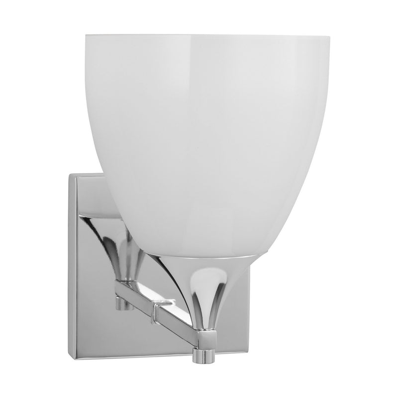 One Light Wall Sconce<br /><span style="color:#4AB0CE;">Entrega: 4-10 dias en USA</span><br /><span style="color:#4AB0CE;font-size:60%;">PREGUNTE POR ENTREGA EN PANAMA</span><br />Collection: Toffino<br />Finish: Chrome
