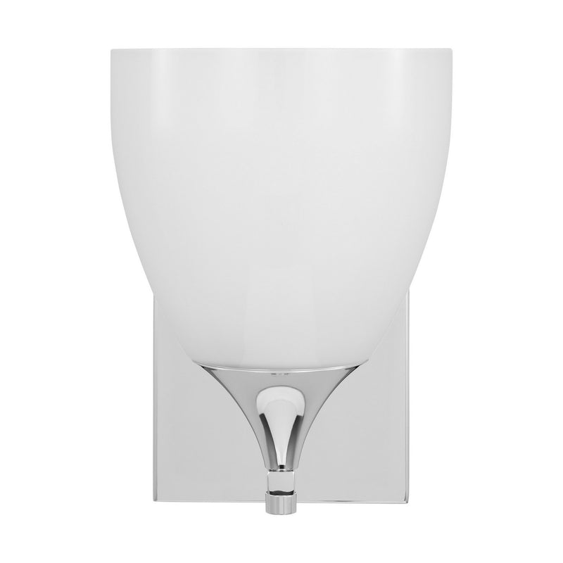 One Light Wall Sconce<br /><span style="color:#4AB0CE;">Entrega: 4-10 dias en USA</span><br /><span style="color:#4AB0CE;font-size:60%;">PREGUNTE POR ENTREGA EN PANAMA</span><br />Collection: Toffino<br />Finish: Chrome