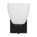 One Light Wall Sconce<br /><span style="color:#4AB0CE;">Entrega: 4-10 dias en USA</span><br /><span style="color:#4AB0CE;font-size:60%;">PREGUNTE POR ENTREGA EN PANAMA</span><br />Collection: Toffino<br />Finish: Midnight Black