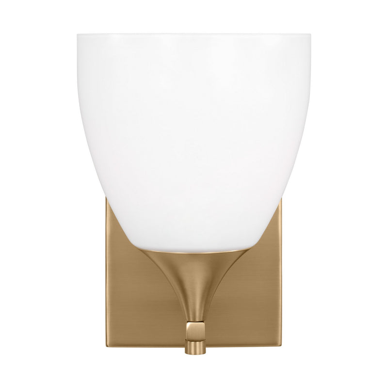One Light Wall Sconce<br /><span style="color:#4AB0CE;">Entrega: 4-10 dias en USA</span><br /><span style="color:#4AB0CE;font-size:60%;">PREGUNTE POR ENTREGA EN PANAMA</span><br />Collection: Toffino<br />Finish: Satin Brass