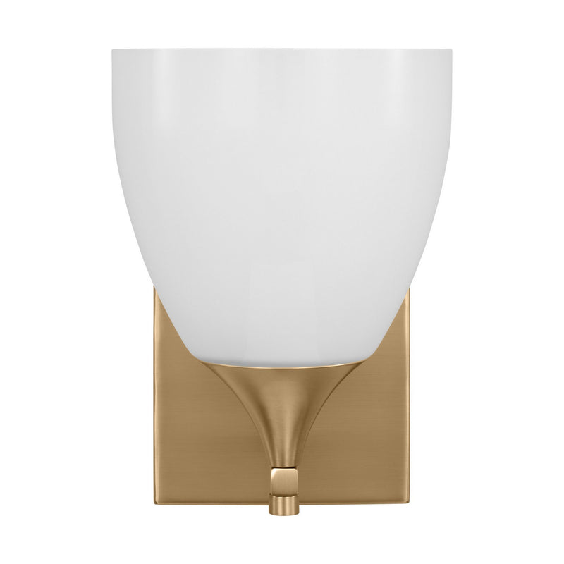 One Light Wall Sconce<br /><span style="color:#4AB0CE;">Entrega: 4-10 dias en USA</span><br /><span style="color:#4AB0CE;font-size:60%;">PREGUNTE POR ENTREGA EN PANAMA</span><br />Collection: Toffino<br />Finish: Satin Brass