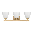 Visual Comfort Studio - DJV1023SB - Three Light Bath - Toffino - Satin Brass