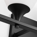 Four Light Bath<br /><span style="color:#4AB0CE;">Entrega: 4-10 dias en USA</span><br /><span style="color:#4AB0CE;font-size:60%;">PREGUNTE POR ENTREGA EN PANAMA</span><br />Collection: Toffino<br />Finish: Midnight Black