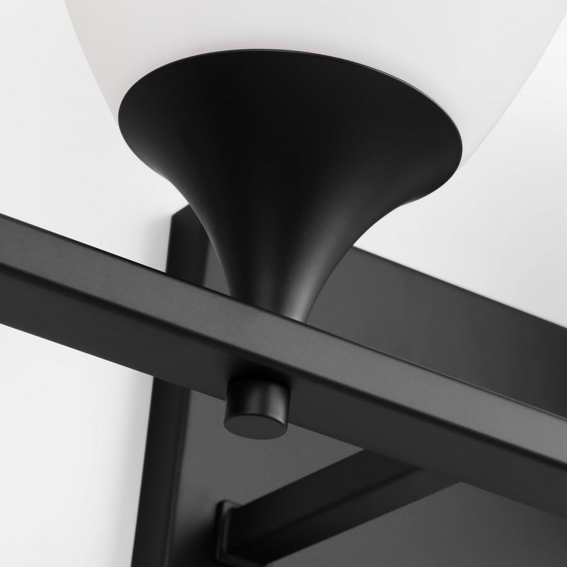 Four Light Bath<br /><span style="color:#4AB0CE;">Entrega: 4-10 dias en USA</span><br /><span style="color:#4AB0CE;font-size:60%;">PREGUNTE POR ENTREGA EN PANAMA</span><br />Collection: Toffino<br />Finish: Midnight Black