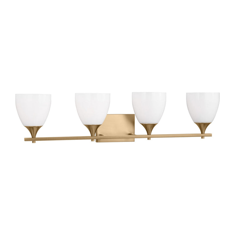 Four Light Bath<br /><span style="color:#4AB0CE;">Entrega: 4-10 dias en USA</span><br /><span style="color:#4AB0CE;font-size:60%;">PREGUNTE POR ENTREGA EN PANAMA</span><br />Collection: Toffino<br />Finish: Satin Brass