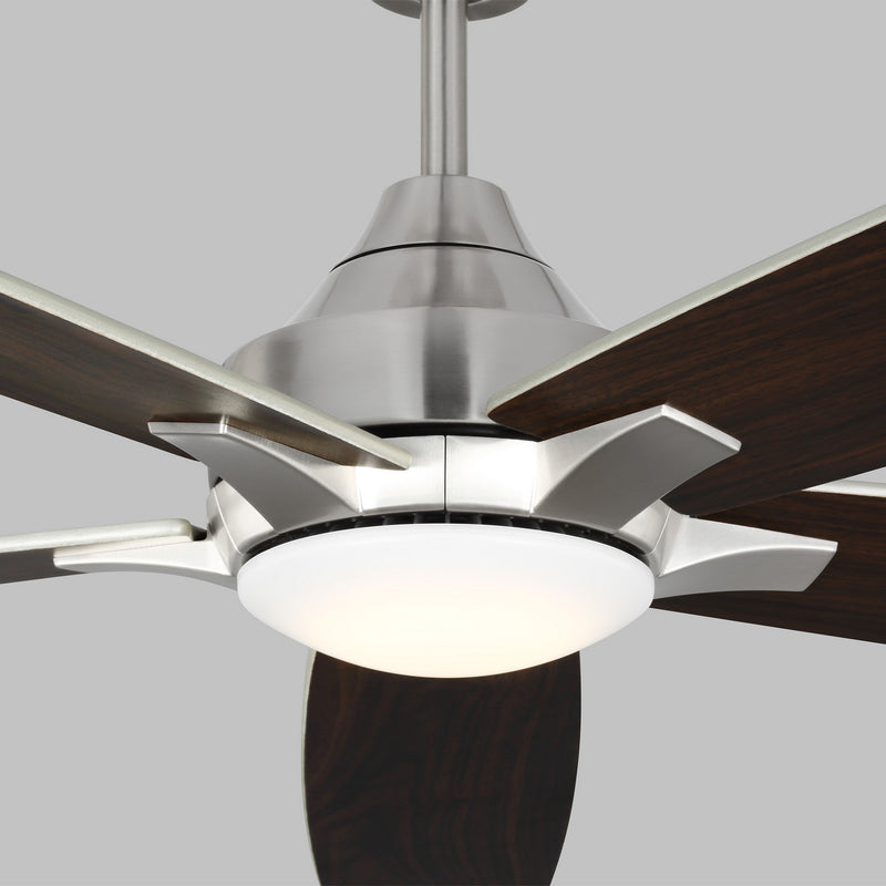 60" Ceiling Fan<br /><span style="color:#4AB0CE;">Entrega: 12-13 semanas en USA</span><br /><span style="color:#4AB0CE;font-size:60%;">PREGUNTE POR ENTREGA EN PANAMA</span><br />Collection: Lowden<br />Finish: Brushed Steel
