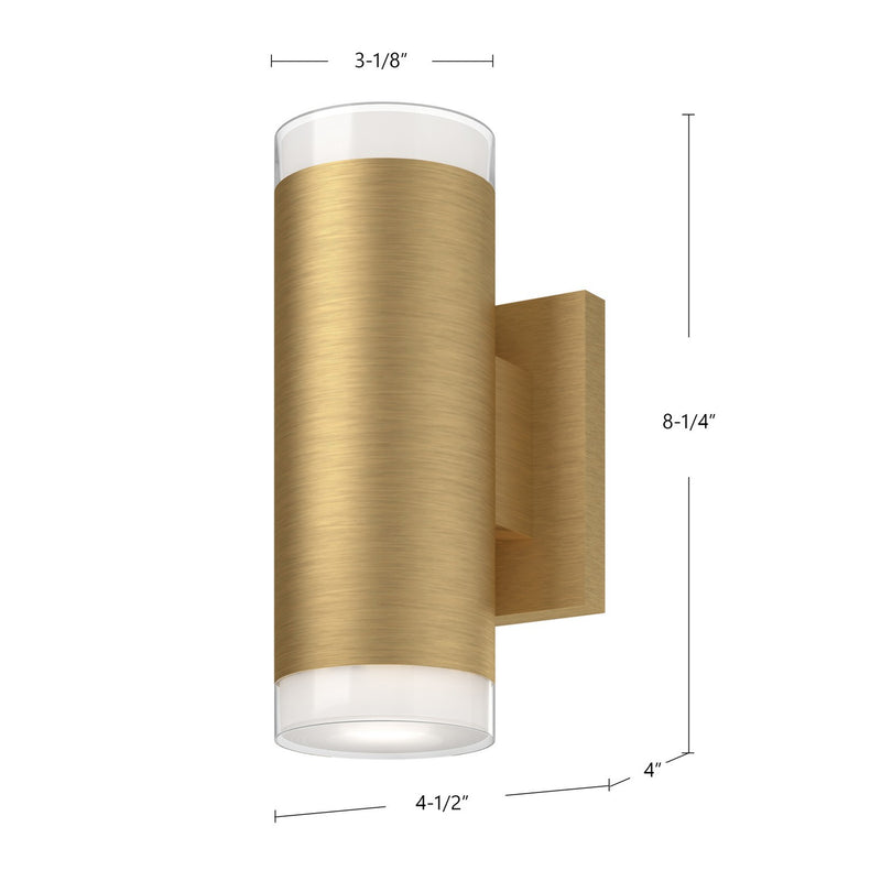 Kuzco Lighting - 601432BG-LED - LED Wall Sconce - Norfolk - Brushed Gold