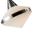 Two Light Linear Pendant<br /><span style="color:#4AB0CE;">Entrega: 4-10 dias en USA</span><br /><span style="color:#4AB0CE;font-size:60%;">PREGUNTE POR ENTREGA EN PANAMA</span><br />Collection: Willard<br />Finish: Polished Nickel/Opal Matte Glass