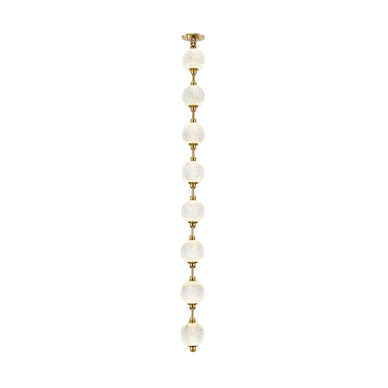 Alora - PD321708NB-RT - LED Pendant - Marni - Natural Brass