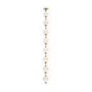 Alora - PD321708NB-RT - LED Pendant - Marni - Natural Brass