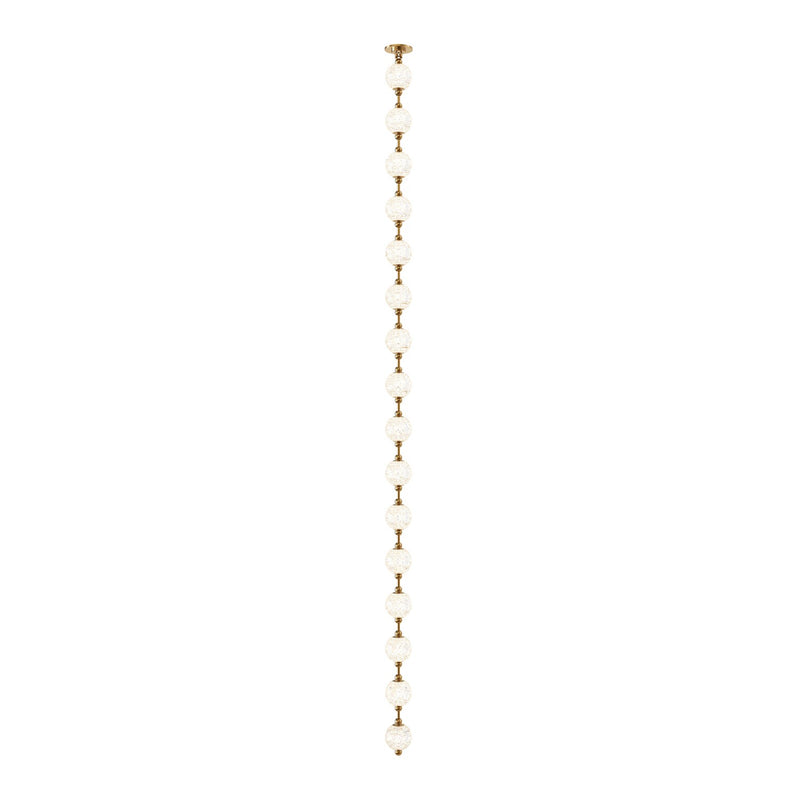 Alora - PD321716NB-RT - LED Pendant - Marni - Natural Brass