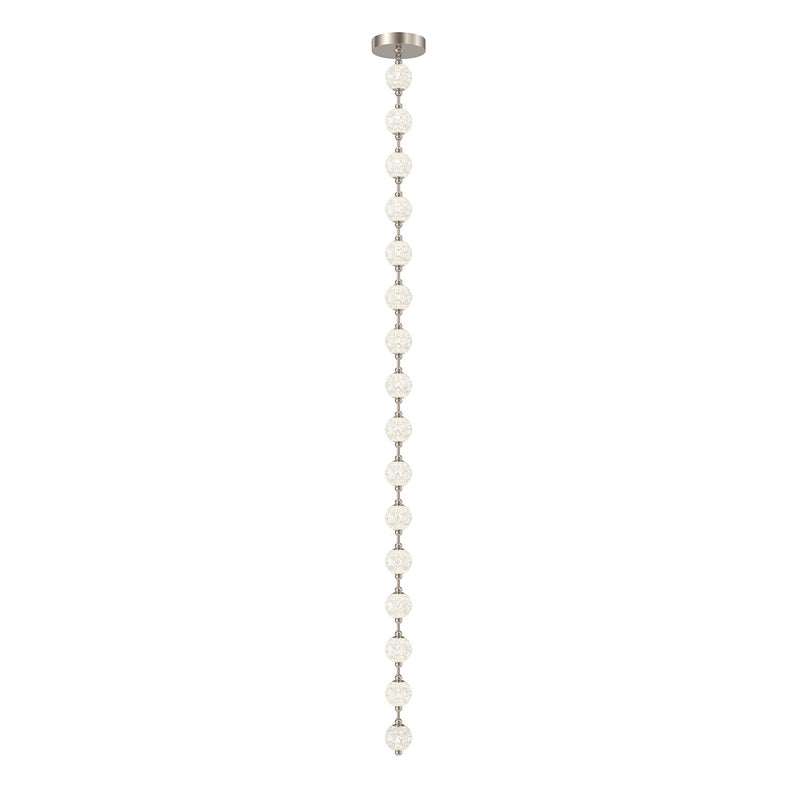 Alora - PD321716PN - LED Pendant - Marni - Polished Nickel