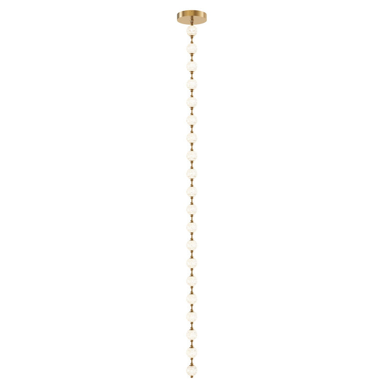 Alora - PD321720NB - LED Pendant - Marni - Natural Brass
