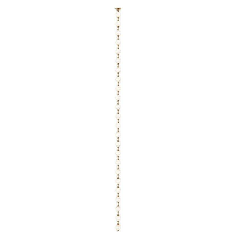 Alora - PD321724NB-RT - LED Pendant - Marni - Natural Brass