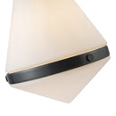 One Light Pendant<br /><span style="color:#4AB0CE;">Entrega: 4-10 dias en USA</span><br /><span style="color:#4AB0CE;font-size:60%;">PREGUNTE POR ENTREGA EN PANAMA</span><br />Collection: Willard<br />Finish: Urban Bronze/Opal Matte Glass