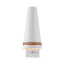One Light Wall Sconce<br /><span style="color:#4AB0CE;">Entrega: 4-10 dias en USA</span><br /><span style="color:#4AB0CE;font-size:60%;">PREGUNTE POR ENTREGA EN PANAMA</span><br />Collection: Brickell<br />Finish: Matte White/Hazelnut Leather