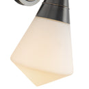 One Light Wall Sconce<br /><span style="color:#4AB0CE;">Entrega: 4-10 dias en USA</span><br /><span style="color:#4AB0CE;font-size:60%;">PREGUNTE POR ENTREGA EN PANAMA</span><br />Collection: Willard<br />Finish: Urban Bronze/Opal Matte Glass