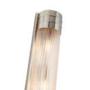 Three Light Vanity<br /><span style="color:#4AB0CE;">Entrega: 4-10 dias en USA</span><br /><span style="color:#4AB0CE;font-size:60%;">PREGUNTE POR ENTREGA EN PANAMA</span><br />Collection: Willard<br />Finish: Polished Nickel/Prismatic Glass