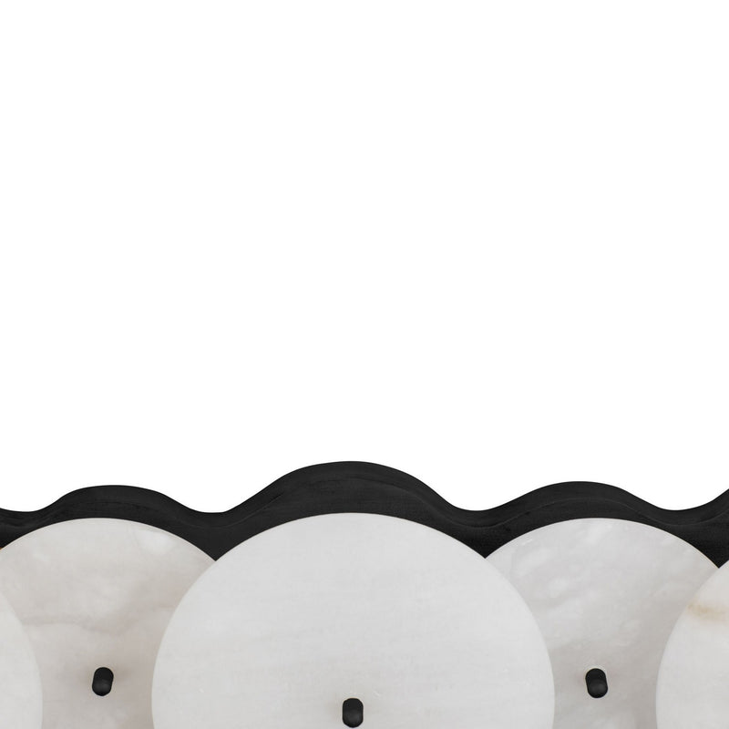 Three Light Bath<br /><span style="color:#4AB0CE;">Entrega: 4-10 dias en USA</span><br /><span style="color:#4AB0CE;font-size:60%;">PREGUNTE POR ENTREGA EN PANAMA</span><br />Collection: Cosmos<br />Finish: Matte Black