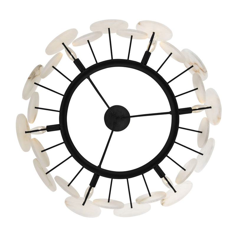 Six Light Chandelier<br /><span style="color:#4AB0CE;">Entrega: 7-8 semanas en USA</span><br /><span style="color:#4AB0CE;font-size:60%;">PREGUNTE POR ENTREGA EN PANAMA</span><br />Collection: Cosmos<br />Finish: Matte Black