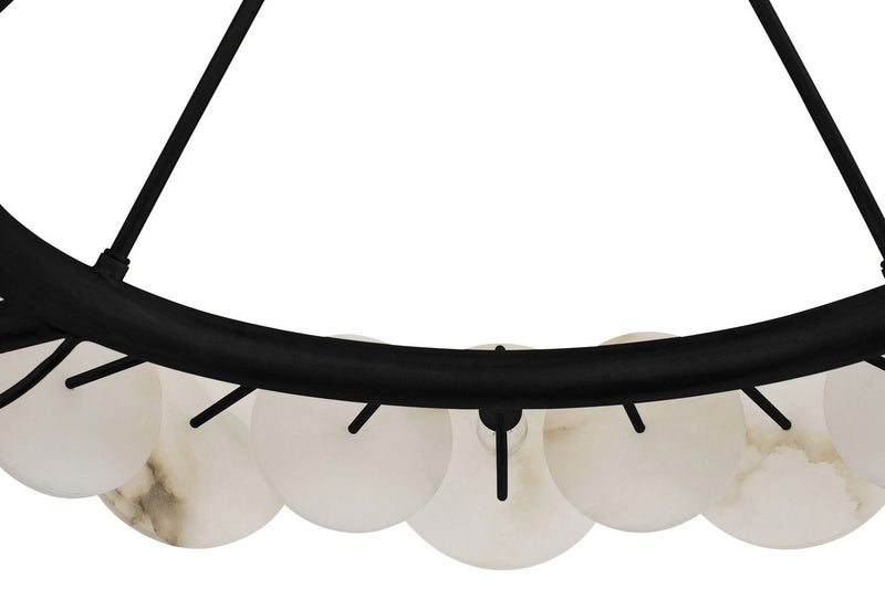 Six Light Chandelier<br /><span style="color:#4AB0CE;">Entrega: 7-8 semanas en USA</span><br /><span style="color:#4AB0CE;font-size:60%;">PREGUNTE POR ENTREGA EN PANAMA</span><br />Collection: Cosmos<br />Finish: Matte Black