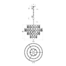 Four Light Chandelier<br /><span style="color:#4AB0CE;">Entrega: 4-10 dias en USA</span><br /><span style="color:#4AB0CE;font-size:60%;">PREGUNTE POR ENTREGA EN PANAMA</span><br />Collection: Fleur<br />Finish: French Gold