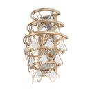Two Light Wall Sconce<br /><span style="color:#4AB0CE;">Entrega: 4-10 dias en USA</span><br /><span style="color:#4AB0CE;font-size:60%;">PREGUNTE POR ENTREGA EN PANAMA</span><br />Collection: Fleur<br />Finish: French Gold